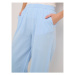 Kaffe Culottes nohavice Naya 10507418 Modrá Relaxed Fit