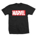 Marvel tričko Box Logo Čierna