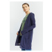 Monnari Cardigans Sveter s vreckami Navy Blue