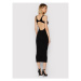 Remain Každodenné šaty Elvirah RM483 Čierna Slim Fit