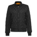 Women's nylon jacket Diamond Quilt black