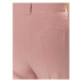 Maryley Bavlnené nohavice 24EB537/43BH Ružová Straight Leg