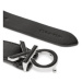 Calvin Klein Dámsky opasok Re-Lock Saff Ck 3cm Belt Saff K60K609982 Čierna