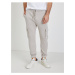 Light gray men's sweatpants with pockets Tom Tailor Denim - Men
