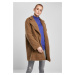 Women's oversized Sherpa coat of the middle class