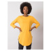 Women's dark yellow cotton blouse