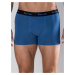 Blue men's boxer shorts