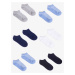 Yoclub Kids's Boys' Ankle Thin Cotton Socks Basic Plain Colours 6-Pack SKS-0027C-0000-003