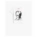 Koton Ataturk Printed T-Shirt Short Sleeved Cotton