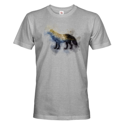 Pánské tričko Vlk - tričko pre milovníkov zvierat