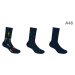 Pánske ponožky A48 (trojbalenie) - Cornette 45/47
