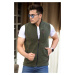 42181 Dewberry Fleece Mens Vest-Khaki