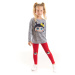 Denokids Ladybug Girl's T-shirt Tights Set