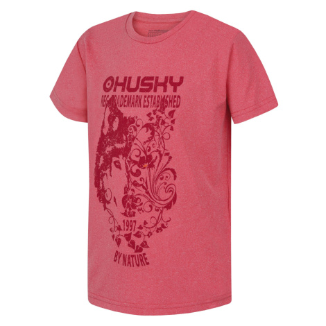 Children's functional T-shirt HUSKY Tash K pink