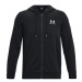 Under Armour Mikina UA Essential Fleece FZ Hood 1373881 Čierna Regular Fit