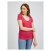 Orsay Dark pink Women's Polka Dot T-Shirt - Women