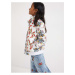 White Girls' Flowered Jacket Desigual Cala - Girls