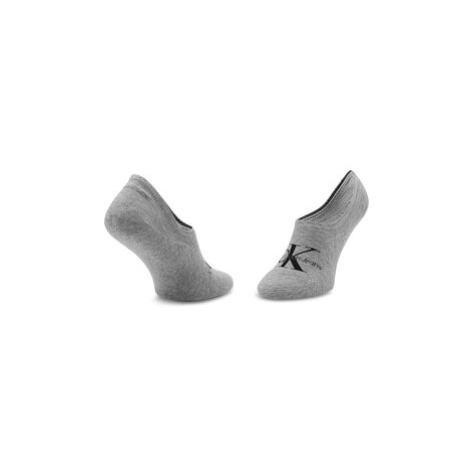 Calvin Klein Jeans Ponožky Krátke Dámske 701218751 Sivá