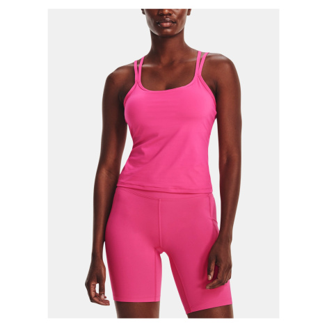 Tank Top Under Armour Meridian Fitted Tank-PNK - Women