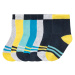 lupilu® Chlapčenské ponožky, 7 párov (sivá/žltá/modrá/námornícka modrá)