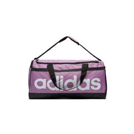 Cestovná taška ADIDAS LINEAR DUFFEL M PREPUR WHITE