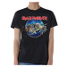 Iron Maiden tričko Wasted Years Circle Čierna