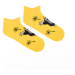 Členkové ponožky Krtek žltý