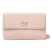 Calvin Klein Kabelka Re-Lock Dbl Xbody W/Flap Quilt K60K609686 Ružová