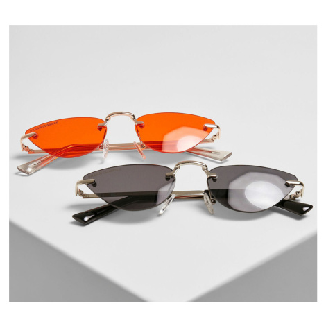 slnečné okuliare (set 2ks) URBAN CLASSICS - Manhatten - TB4884 - silver/black+gold/o