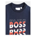 Boss Blúzka J95362 Tmavomodrá Regular Fit