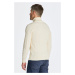 ROLÁK GANT COTTON CABLE TURTLE NECK CREAM