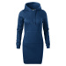 Malfini Snap Dámske mikinové šaty 419 polnočná modrá