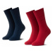 Ponožky Tom Tailor 9002P 39-42 RED/BLUE Elastan,polyamid,bavlna