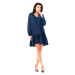 Infinite You Woman's Dress M146 Navy Blue