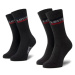 Levi's® Súprava 2 párov vysokých ponožiek unisex 37157-0153 Čierna