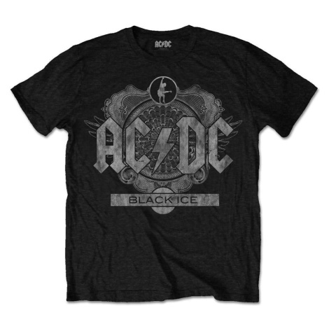 AC/DC Tričko Black Ice Black
