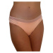 Dámske tanga Calvin Klein QF6307 lososové