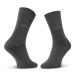 Tom Tailor Súprava 3 párov vysokých dámskych ponožiek 9703 Sivá