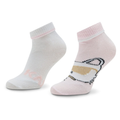 KARL LAGERFELD Detské ponožky Z90039 Ružová