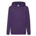 Purple Fruit of the Loom Kids Hoodie