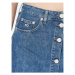 Tommy Jeans Džínsová sukňa DW0DW15630 Tmavomodrá A-Line Fit