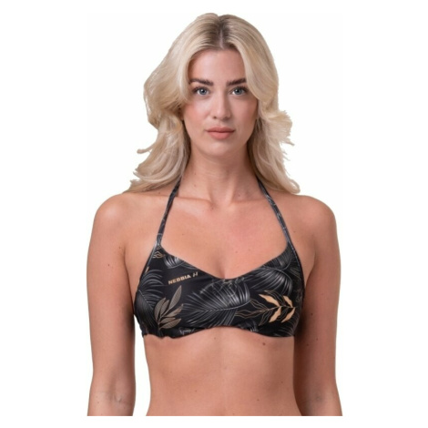 Nebbia Earth Powered Bikini Top Volcanic Black Dámske plavky