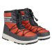 Detské vysoké zimné topánky COLOR KIDS Boots W. String orange