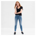 Kalhoty GAP Denim Pants Jegging - Mid Rise Light Brooklyn