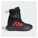 Chlapčenské vysoké zimné topánky ADIDAS Winterplay core black solar red iron metalic