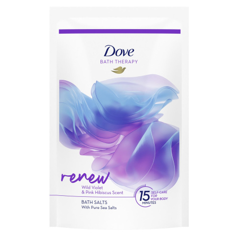 Dove Bath Therapy Renew soľ do kúpeľa 400 g