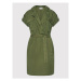 Noisy May Košeľové šaty Vera 27005660 Zelená Loose Fit