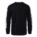 HORSEFEATHERS Tričko Tall Typo LS - black BLACK