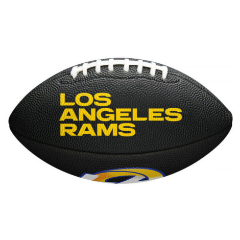 Wilson MINI NFL TEAM SOFT TOUCH FB BL Mini lopta na americký futbal, čierna, veľkosť