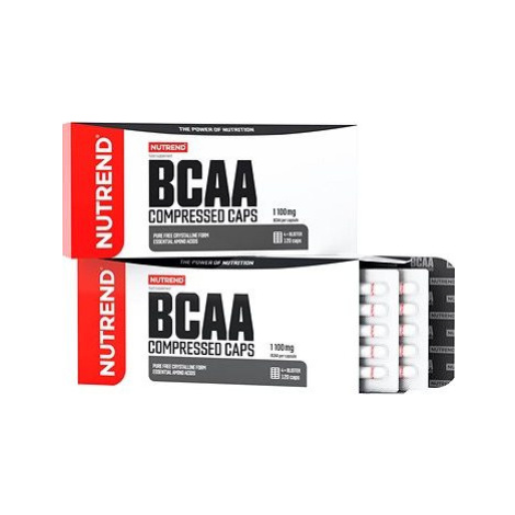 Nutrend BCAA Compressed caps, 120 kapsúl